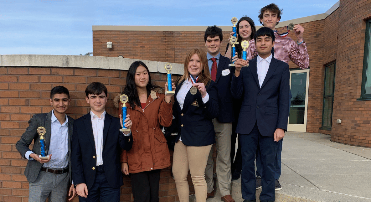 Ma deca chapter sweeps district 7 competition